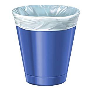 white trash bags