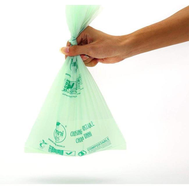 EN13432 Certified 100% Compostable Trash Bags /Compostable Bin Liners