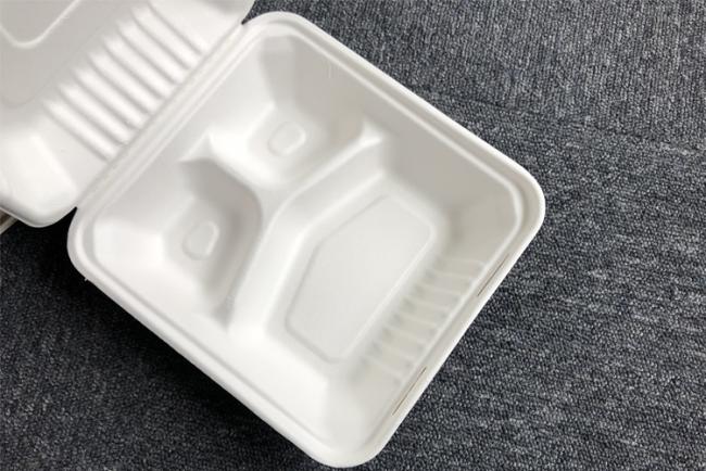 Biodegradable compostable sugarcane plant fiber dinnerware