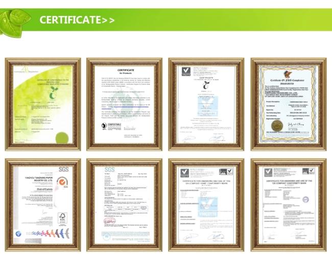 custom printed cornstarch made biodegradable compostable eco plastic mailing bags