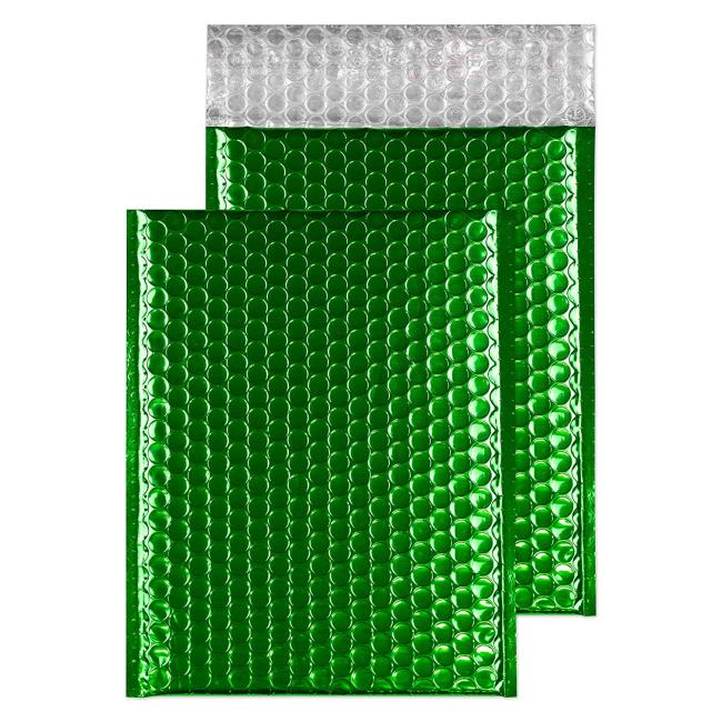 Wholesale Lightweight Logo Printing Glossy Aluminum Foil Custom Rose Gold Metallic Bubble Mailer