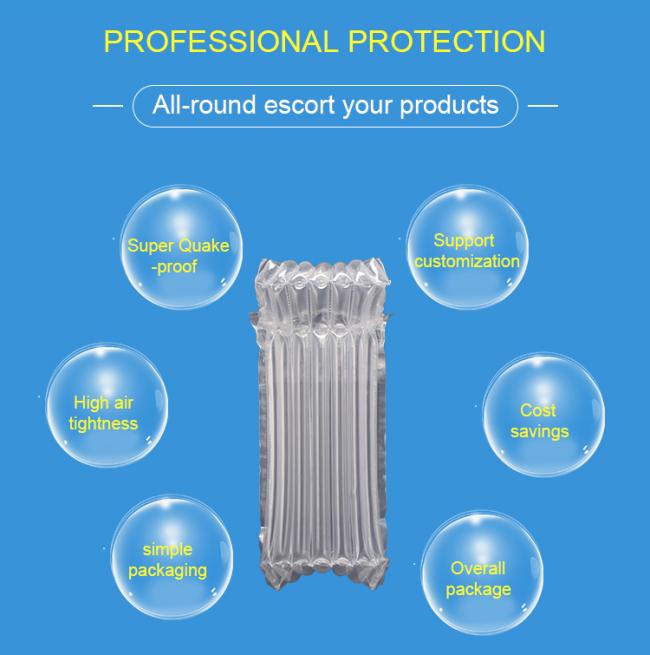 Material Safety And Environmental Protection Air Bubble Column Bag Protection