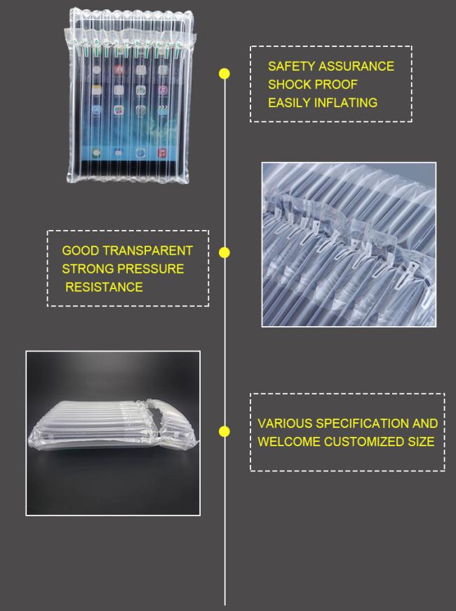 Air Column Bag Protective Package Inflatable Wrap Pack Bubble Bag For Laptop Cushion Packaging Material Air Bag For Packing