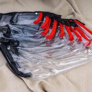clear makeup bag