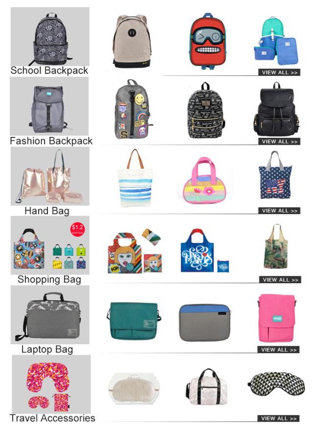 Customized foldable eco friendly shopping bag