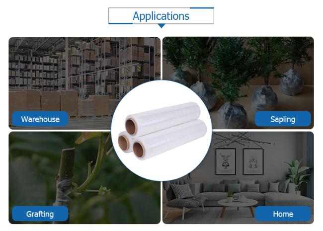 Free Sample Clear plastic LLDPE pallet stretch film wrap