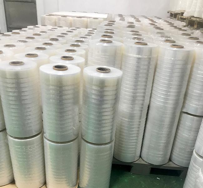 Perforated stretch film used by the flower market and keep the plant and fruit ventilate