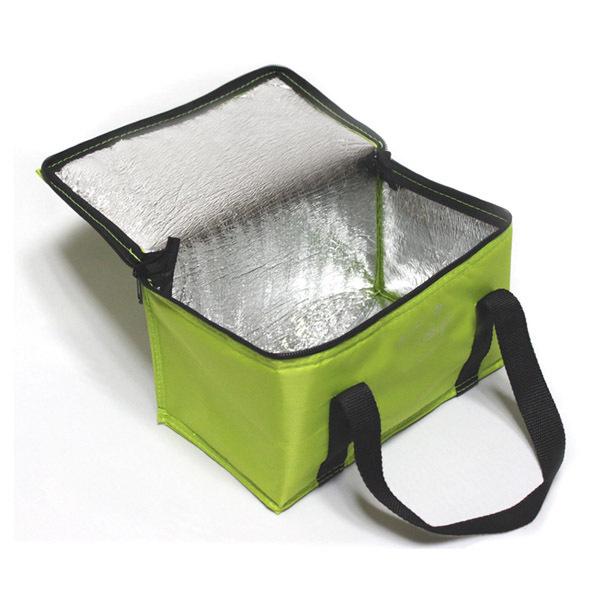 Custom Imprint Portable Non Woven Large Insulated Tote Bag Thermal Lunch Cooler Bag