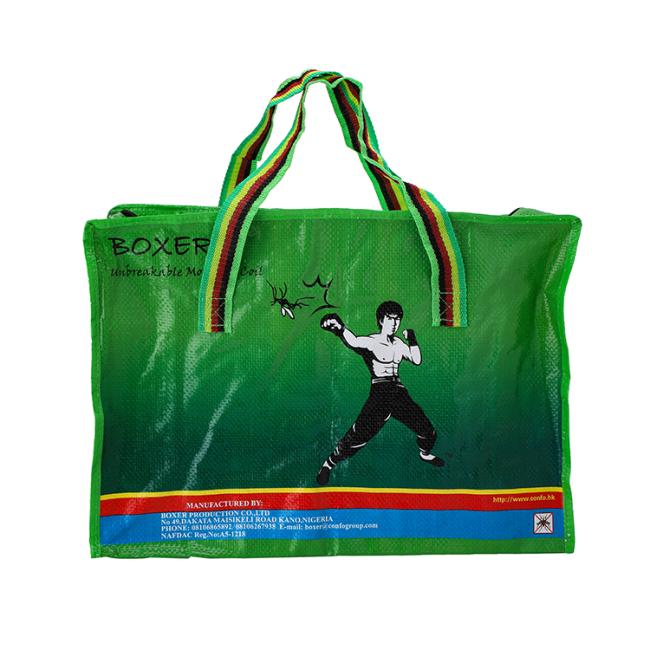Recyclable pp woven bag zipper, Wholesale zipper polypropylene shopping bag, Wholesale laminated pp woven bagwith handle