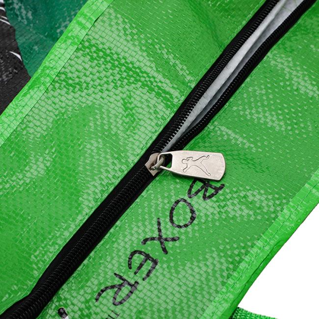 Recyclable pp woven bag zipper, Wholesale zipper polypropylene shopping bag, Wholesale laminated pp woven bagwith handle