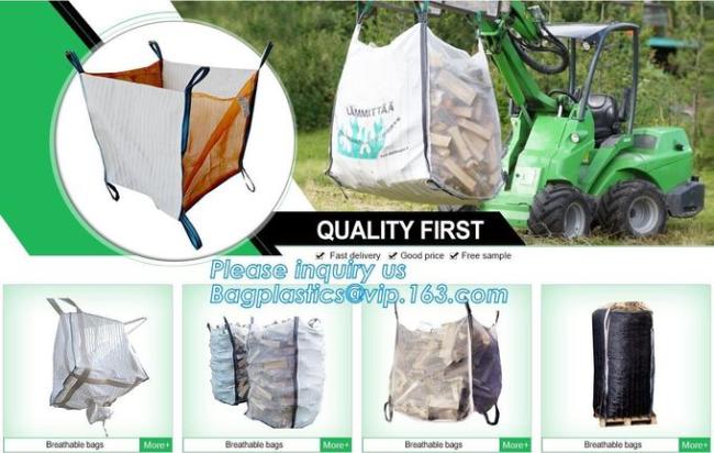 1 Ton - 2 Ton FIBC Jumbo Bags 100% Virgin Polypropylene PP Woven Packing Sand