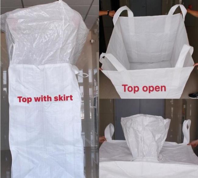 1500kg Pp Woven Jumbo Bag Packing , Sand UV Treated Jumbo Bags SGS