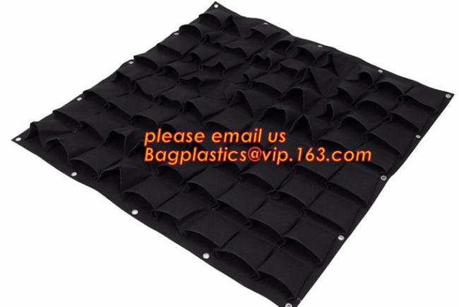 OEM Planter Biodegradable Garden Bags , Hanging Growing Strawberry Bags