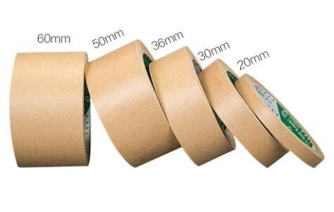 Heavy Packing Labelhhh Tape Label / Gummed Tape Kraft With PE Coated