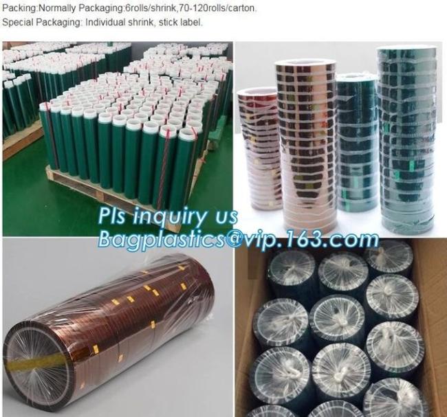 Polyester Silicone Adhesive Electroplating Tape Heat Resistant
