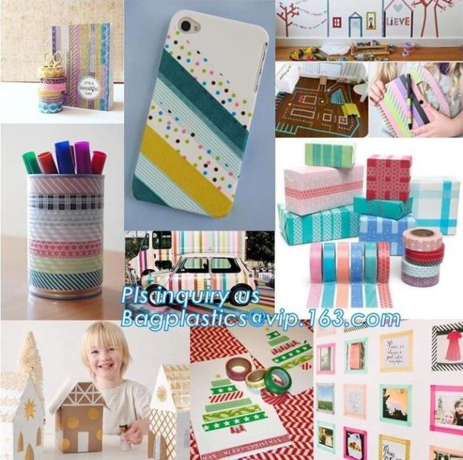 Adhesive Labelhhh Tape Label Waterproof Masking Printed Washi Paper