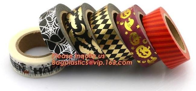 Gold Foil Labelhhh Tape Label Sakura Diy Scrapbooking Masking Craft Gift Decorative