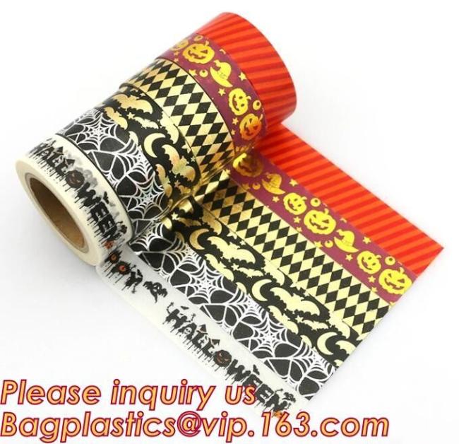 Gold Foil Labelhhh Tape Label Sakura Diy Scrapbooking Masking Craft Gift Decorative
