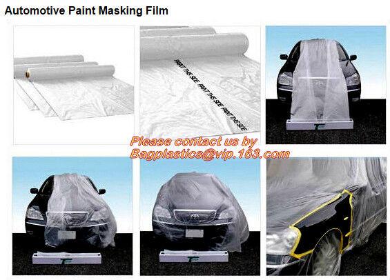 Disposable Plastic Car Seat Covers Car Accessories Paint Masking Film