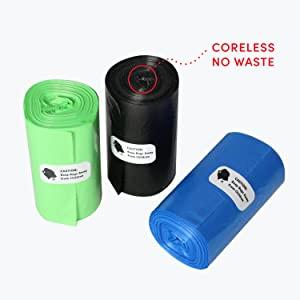 Coreless refill bags