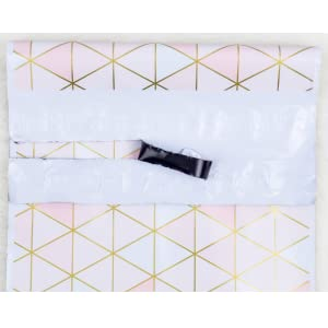 polymailers polybags shipping envelopes designer mailers 10x13 clothing strong pink green blue gold