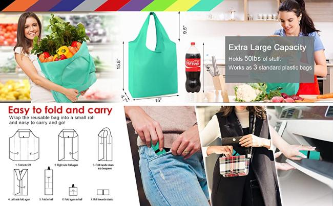 reusable grocery bags
