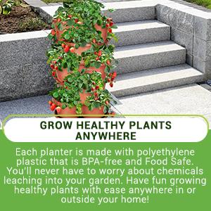 large outdoor indoor planter pot kitchen growing container balcony deck porch house kitchen patio