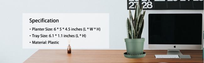 plastic plant pots