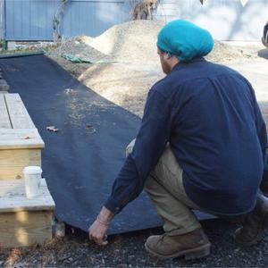 landscape fabric, weed barrier, ecogardener, ecogardener landscape fabric