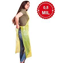 polyethylene apron