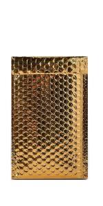 gold bubble mailer
