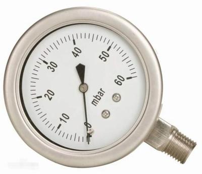 China High Strength Manometer Pressure Gauge Instruments Components for sale