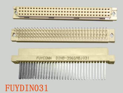 中国 PCB Poard のための B のタイプ 96 Pin の女性のまっすぐなターミナル ヨーロッパの DIN 41612 コネクター 販売のため