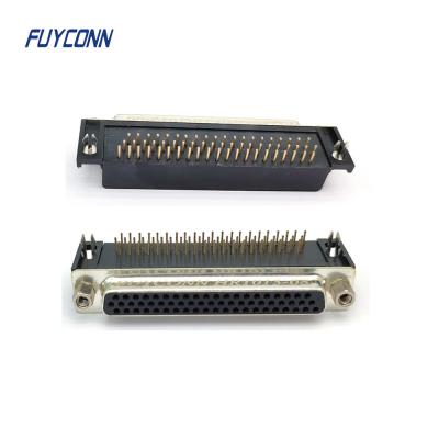 China Female High Density D-SUB Connector Right Angle PCB 15P 26P 44P 62P DB Connector for sale
