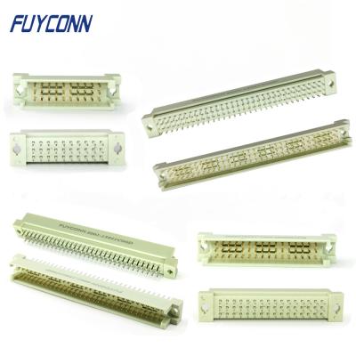 China Right Angle PCB DIN41612 Connector 3 Rows Male Euro Card Connector for sale