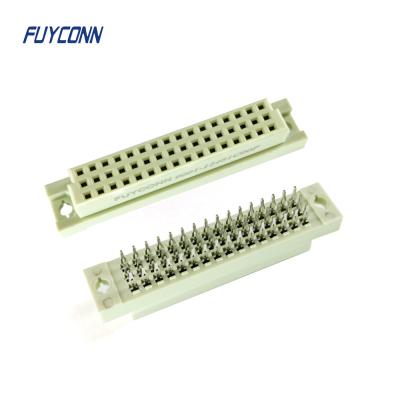 China 3*16pin 32pin 48pin Female Eurocard Connector With Solderless Pin for sale