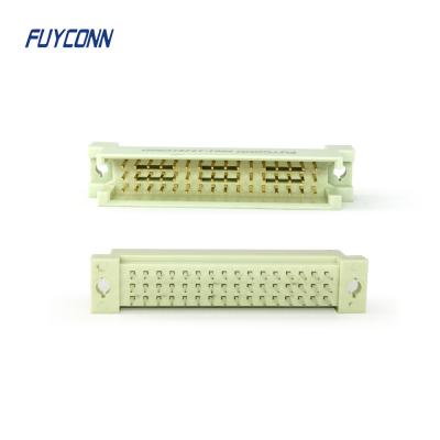 China R Type 3 rows 48P Eurocard DIN 41612 Connector Vertical Male Plug Connector for sale