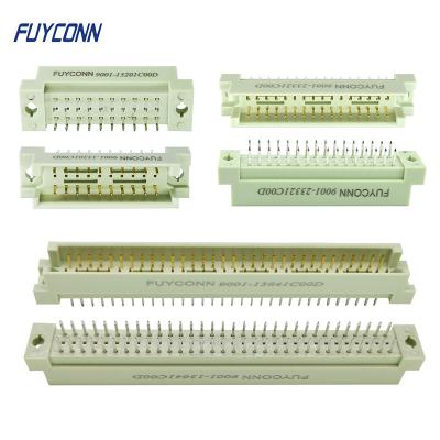 China Straight DIN 41612 Connector Male 3rows PCB Vertical PCB European Connector for sale