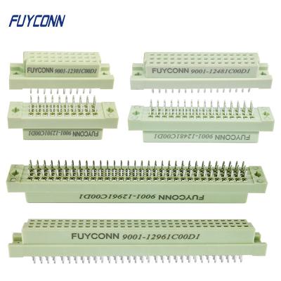 China Straight Eurocard Connector 3 Rows Female PCB Vertical DIN41612 Connector Easy Type for sale