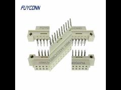 2 Rows Female Right Angle DIN41612 Connector