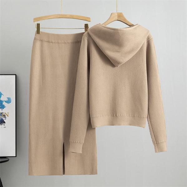 Quality Stay Cozy and Fashionable with Women s Sweaters in Top And Skirt Set Style Hot for sale