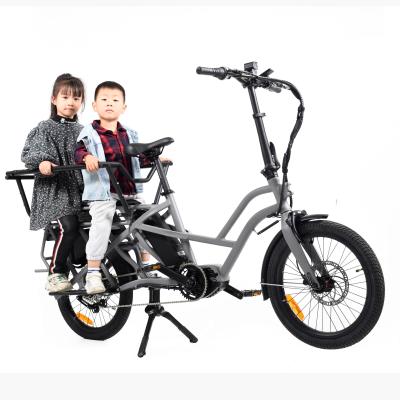China Aluminum Frame Electric Motorized Cargobike with 36V15AH Lithium-ion Battery Capacity for sale