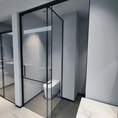 China T Shaped Corner Bathroom Shower Room Sliding Shower Doors 1200mm for sale