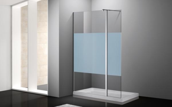 Quality Tempered Glass Custom 1600mm Frameless Sliding Glass Shower Doors for sale