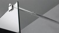 Quality Chrome Frame Tempered Glass Shower Cubicle Sliding Door Shower Enclosure for sale