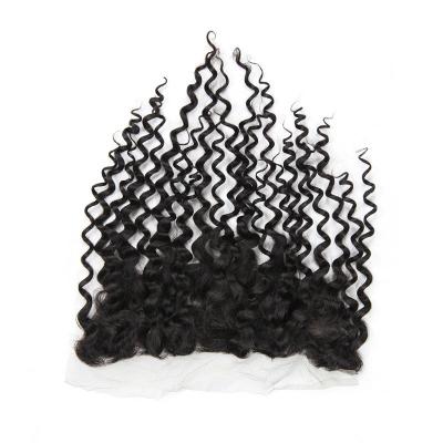 China Healthy Human Hair Lace Closures With Baby Hair Without Chemical Processed for sale