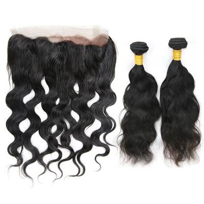 China Transparent Raw 360 Frontal Closure Sew In 2 Bundles No Synthetic Hair for sale