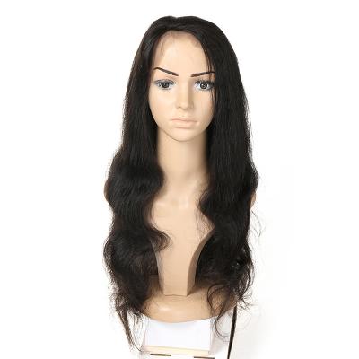 China Authentic Full Human Hair Lace Wigs With Baby Hair Double Weft No Shedding for sale