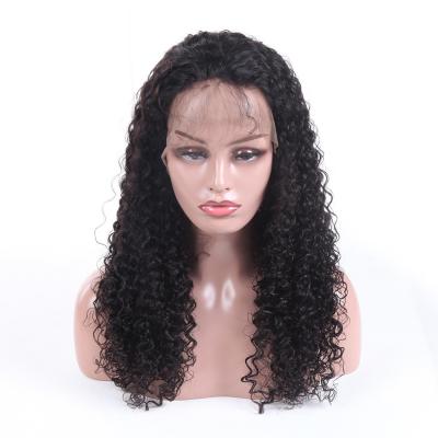 China Genuine 100 Percent Human Hair Lace Wigs Jerry Curl No Synthetic Hair for sale