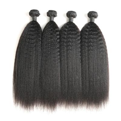 China Cabello humano rizado crudo real de las extensiones del pelo rizado para el servicio completo del OEM de la cabeza en venta